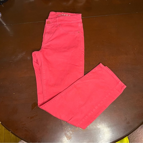 GAP 1969 Legging Skinny Jeans 27 4 Hot Pink Barbiecore Feminine - Picture 2 of 6